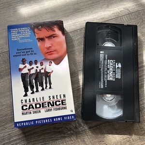Cadence VHS 1990 Charlie Sheen, ~Bundle~ 2 For $20 Listings To Save $$